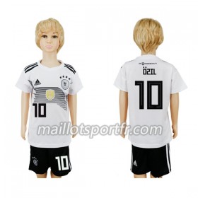 Maillot de Foot Allemagne Ozil 10 Enfant Domicile Coupe du monde 2018